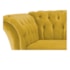 Sofá Recamier Decorativa Chesterfield Sofia Suede Amarelo Capitonê - Amarena Móveis