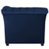 Sofá Recamier Decorativa Chesterfield Sofia Suede Azul Marinho Capitonê - Amarena Móveis